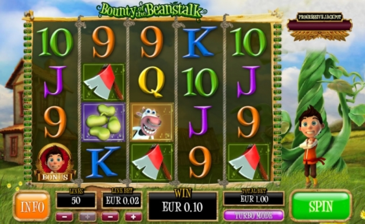 Игровой автомат Bounty of the Beanstalk